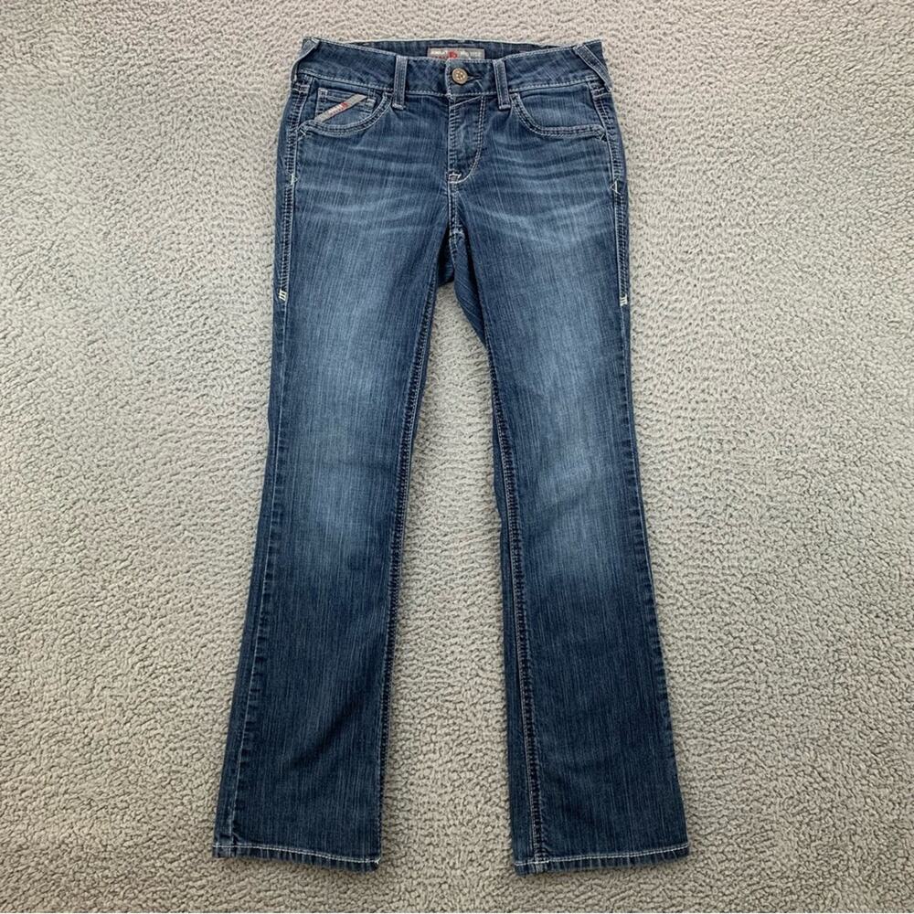 Ariat FR Mid Rise Duralight Ella Boot Cut Flame Resistant Jeans  -  Size:  25S
